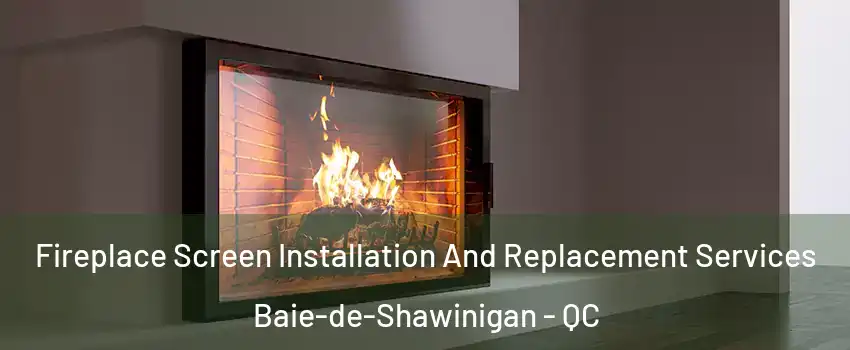  Fireplace Screen Installation And Replacement Services Baie-de-Shawinigan - QC