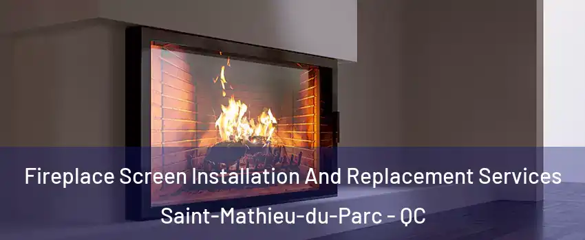  Fireplace Screen Installation And Replacement Services Saint-Mathieu-du-Parc - QC