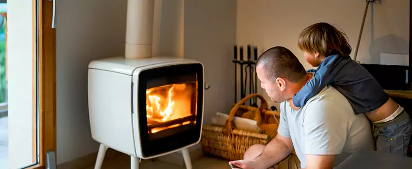 Morso Cast Iron Fireplace Insert Installation in Shawinigan, QC