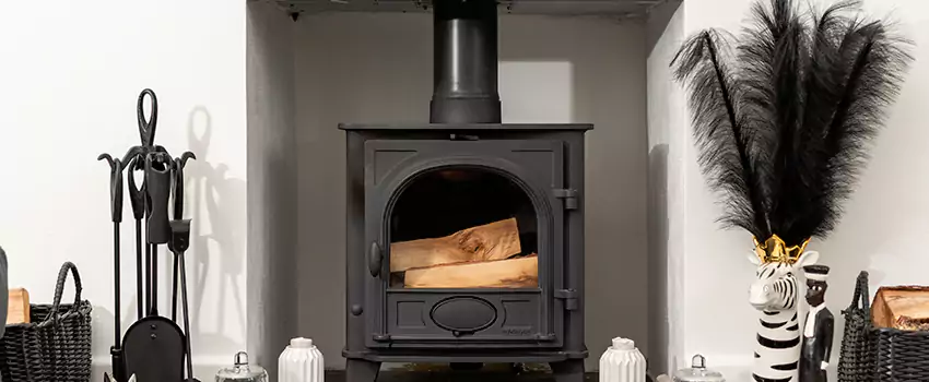 Thelin Hearth Products Providence Pellet Insert Fireplace Installation in Shawinigan, QC