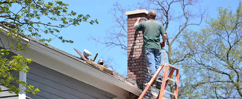 Chimney Crown Repair in Saint-Mathieu-du-Parc, Quebec