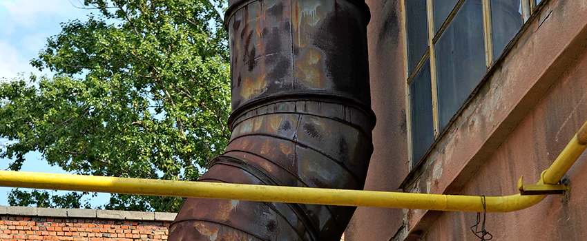 Lightning Protection Installation System for Industrial Chimneys in Shawinigan, Quebec