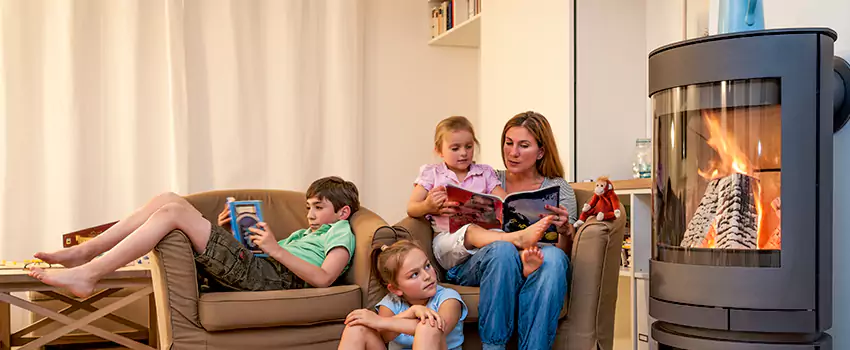 Outdoor Morso Fireplace Broken Screen Replacement in Shawinigan, Quebec